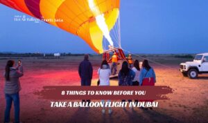 Hot Air Balloon Flight Dubai | Hot Air Balloon Dubai Blog Banner by Dubai Hot Air Balloon Ride