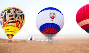 Hot air balloon safety Dubai | Dubai balloon ride safety tips Blog Banner by Dubai Hot Air Balloon Ride