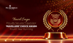 Travel Saga Fourth Tripadvisor Travellers’ Choice Award for outstanding travel services